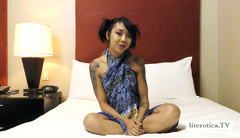 Petite Asian's First Interracial Threesome by Kimberly Chi